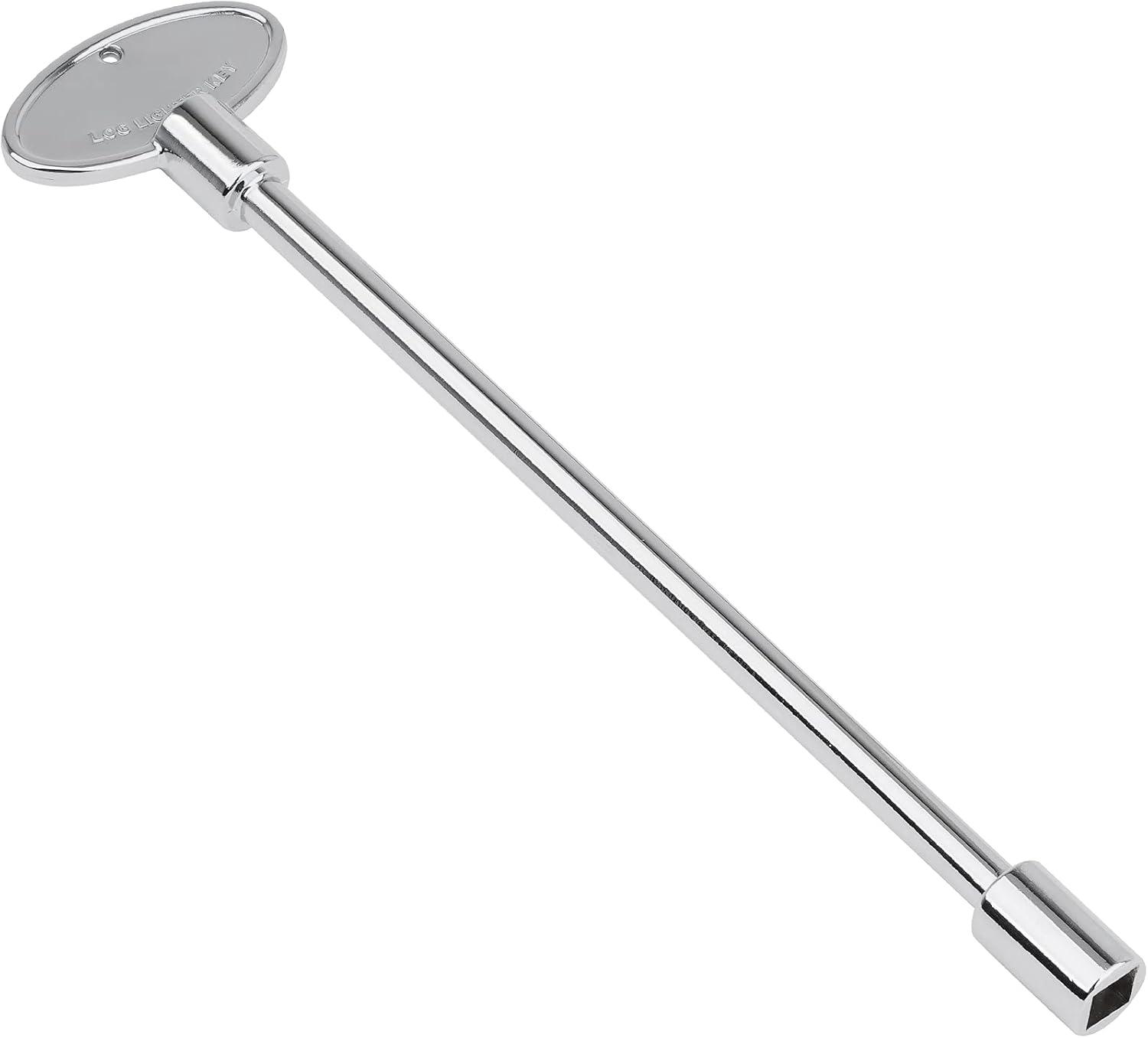 Stanbroil Universal 8-Inch Gas Valve Key, Fits 1/4″ and 5/16″ Turn Ball Valve, Antique Copper(Polished Chrome)