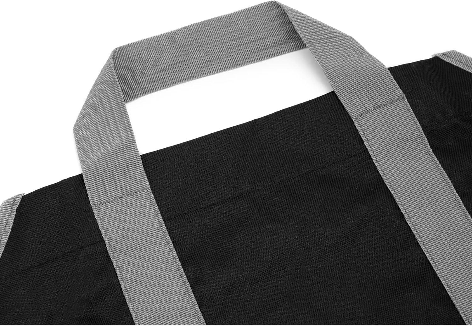 Stanbroil Canvas Firewood Carrier Bag, Durable Firepalce Log Tote with Handles for Wood Fire Stove, Outdoor Camping(Media Size)