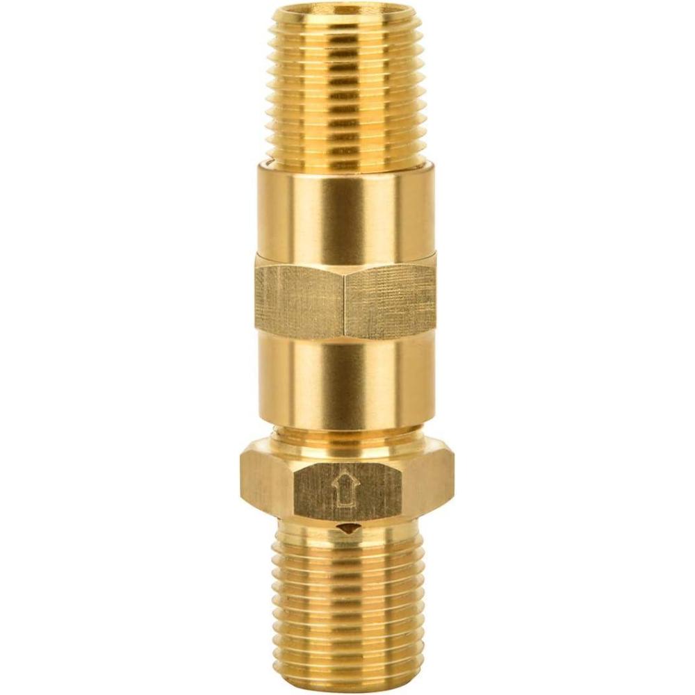 Stanbroil Liquid Propane Fire Pits 1/2″ Air Mixer Valve – High Capacity 90K BTU Stainless Steel(Brass)