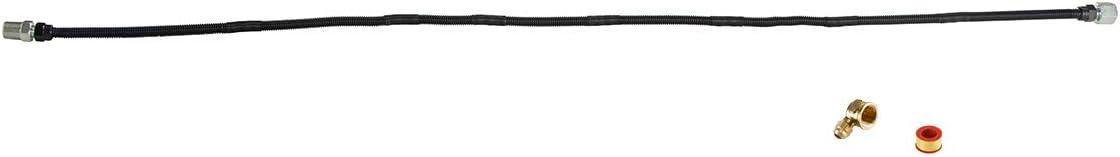 Stanbroil 3/8″ X 48″ Non-Whistle Flexible Flex Gas Line with Brass Ends for NG or LP Fire Pit and Fireplace(48 Inch)