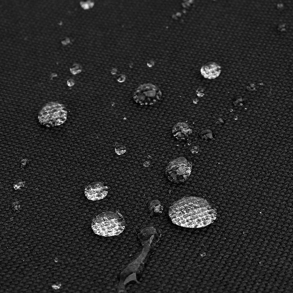 Stanbroil Table Tennis Cover, Ping Pong Table Cover for All Weather Protection Indoor/Outdoor Application – Black