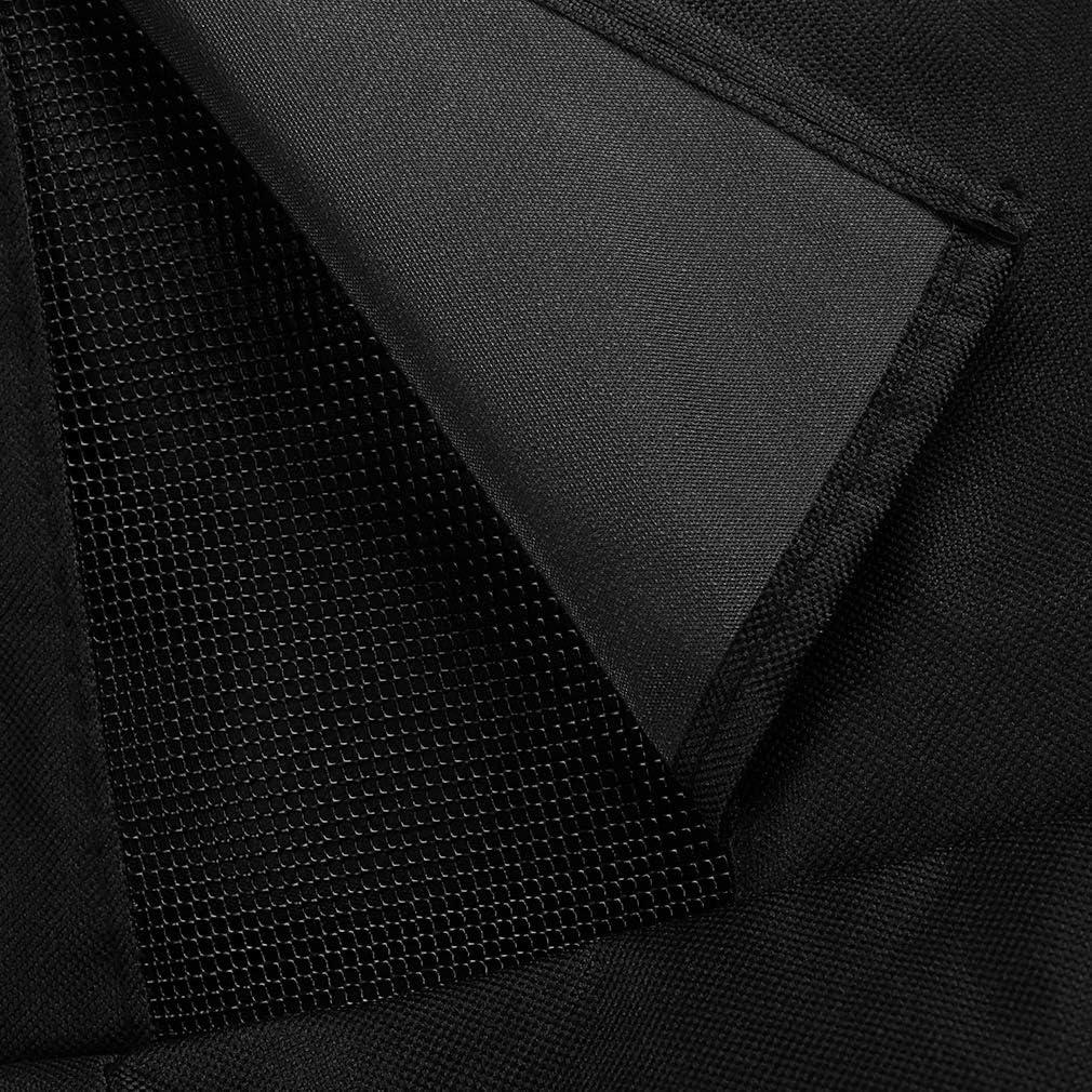 Stanbroil Table Tennis Cover, Ping Pong Table Cover for All Weather Protection Indoor/Outdoor Application – Black