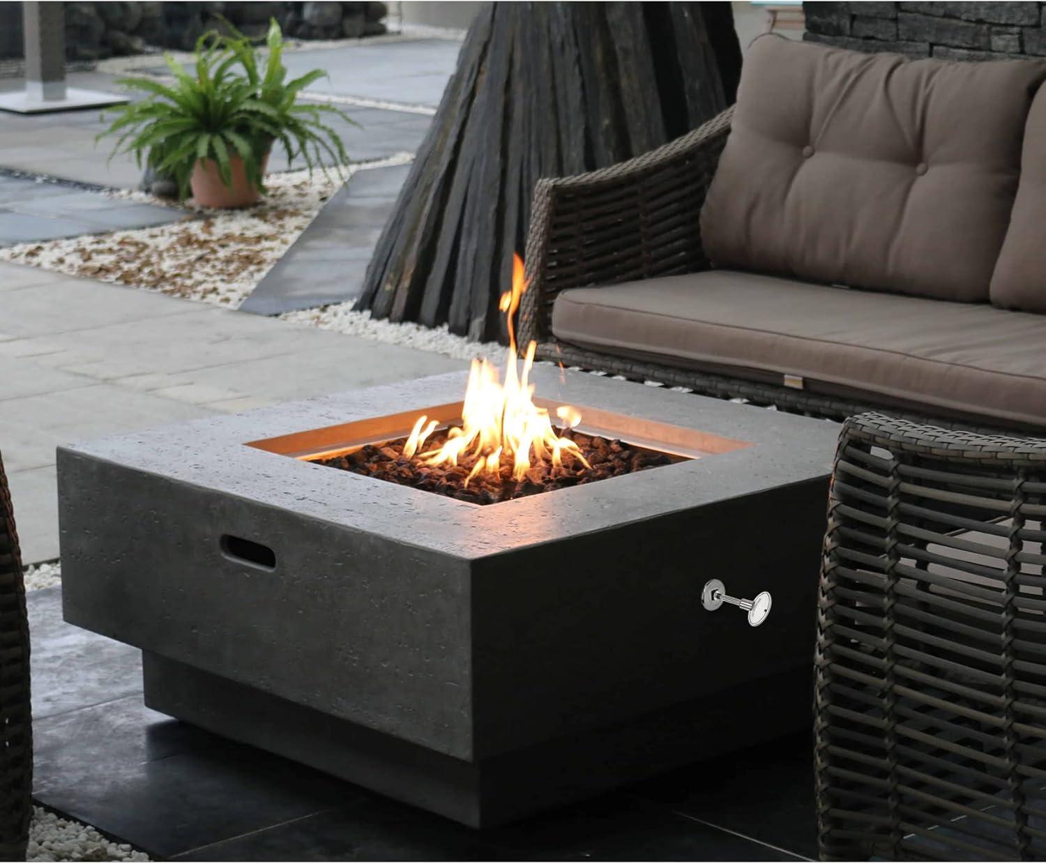 Stanbroil LP Propane Gas Fire Pit Stainless Steel Burner Ring Installation Kit, 18-inch