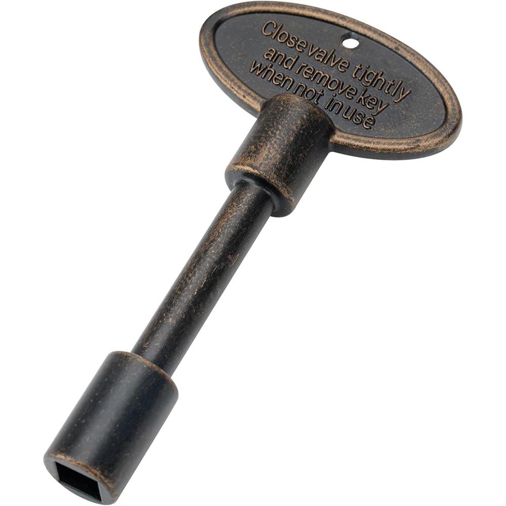 Stanbroil Universal 8-Inch Gas Valve Key, Fits 1/4″ and 5/16″ Turn Ball Valve, Antique Copper(Antique Copper)