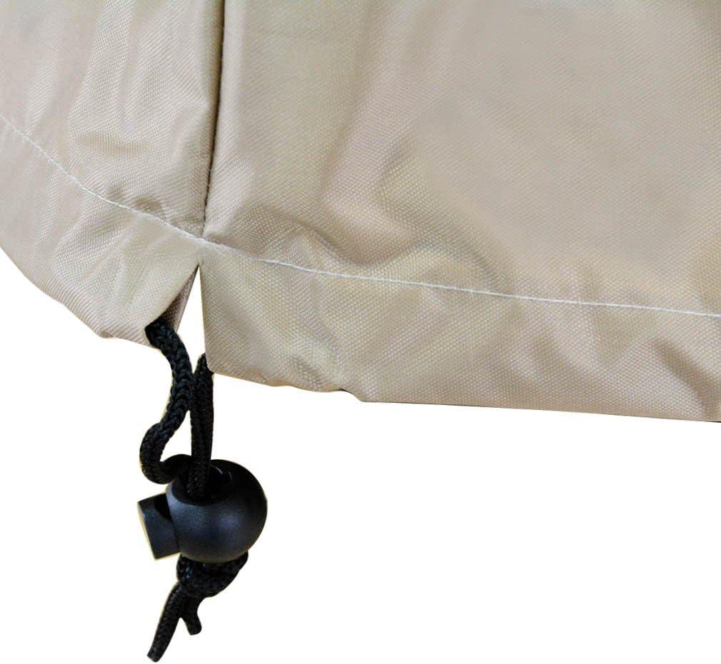 Stanbroil 40-Inch Patio Square Cover, 600D Waterproof Fire Pit Cover for Outdoor Fire Pit Table, Fire Bowl, Patio Furniture, Waterproof, Black(40Lx40Wx28H)
