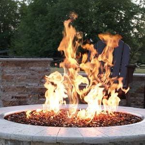 Stanbroil 24″ High Flame Round Jet Burner Ring for Natural or Propane Gas Fire Pit, 304 Series Stainless Steel, Double Ring(12 Inch)
