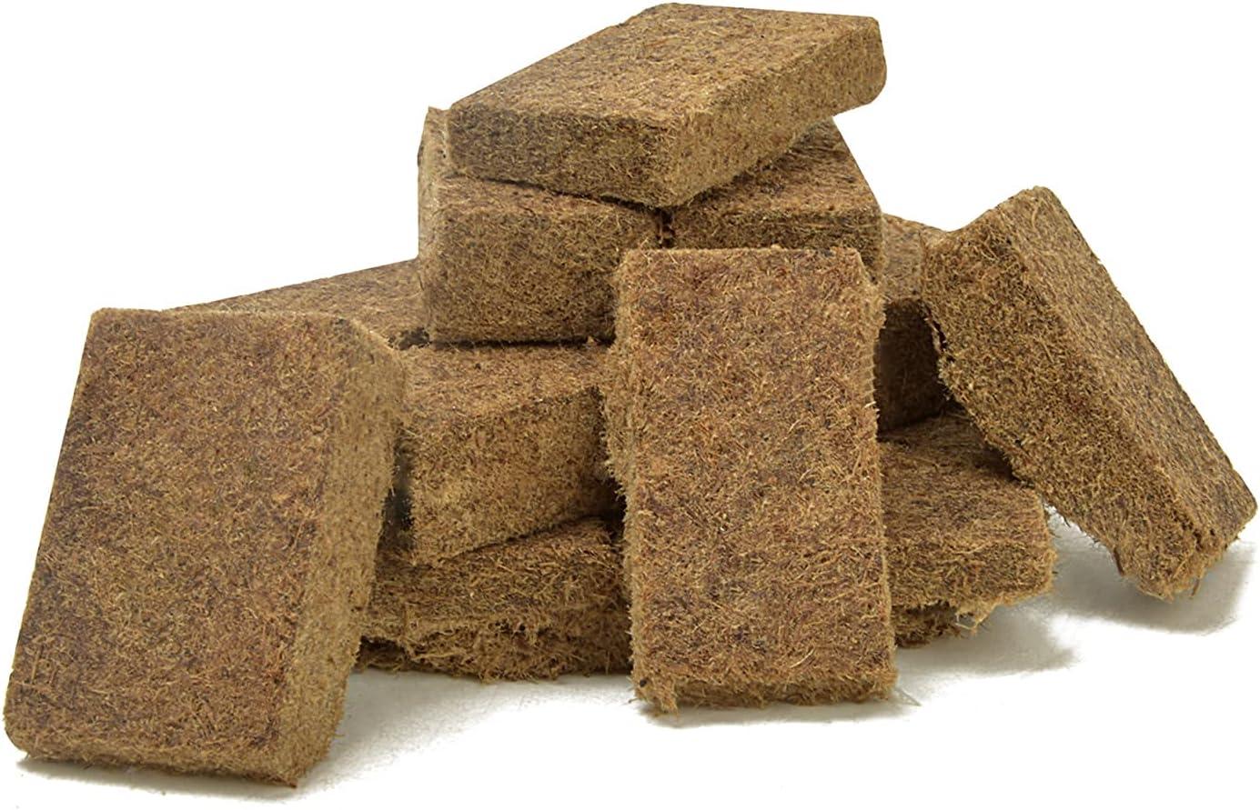 Stanbroil 144 pcs Fire Starters, Natural Charcoal Squares Fire Starters Super Fast Lighting Perfect for Barbecue Grills, Smokers, Wood Stove, Campfires and Outdoor Fireplaces(144 pcs)