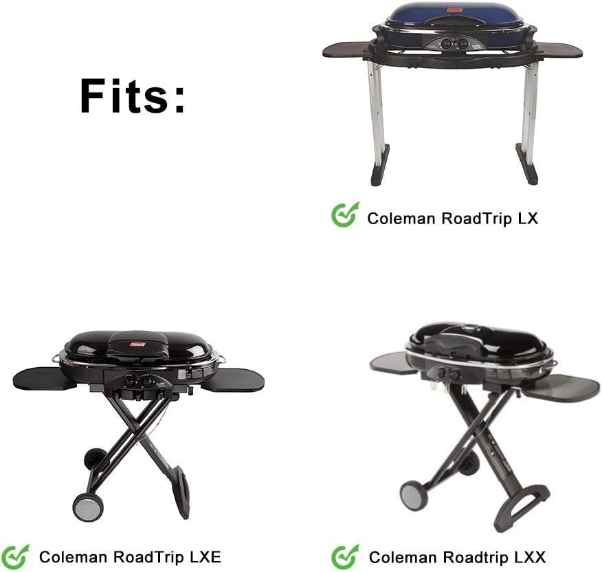 Stanbroil Solid Rod Stainless Steel Grill Cooking Grates Replacement parts for Coleman Roadtrip Swaptop Grills LX LXE LXX, 2 Pack(Cast Iron)