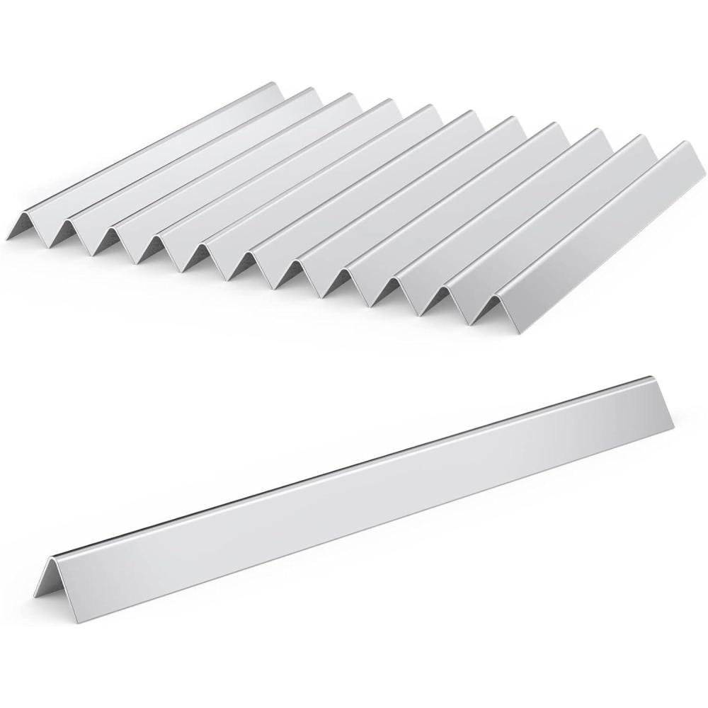 Stanbroil Stainless Steel Flavorizer Bars for Weber Summit 600 Series Summit E-640 S-640 E-650 S-650 E-660 S-660 E-670 S-670 Gas Grills with a Smoker Box, Replacement Parts for Weber 67670, 12 PCS