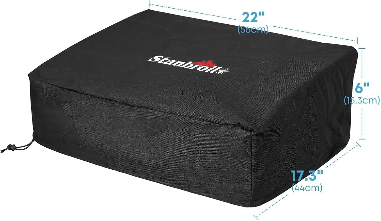 Stanbroil 36 inch Griddle Cover for Blackstone 4 Burner Grills, 600D Heavy Duty Waterproof Canvas Flat Top Gas Grill Cover for Blackstone 36″ Griddle Cooking Station(22 Inch)