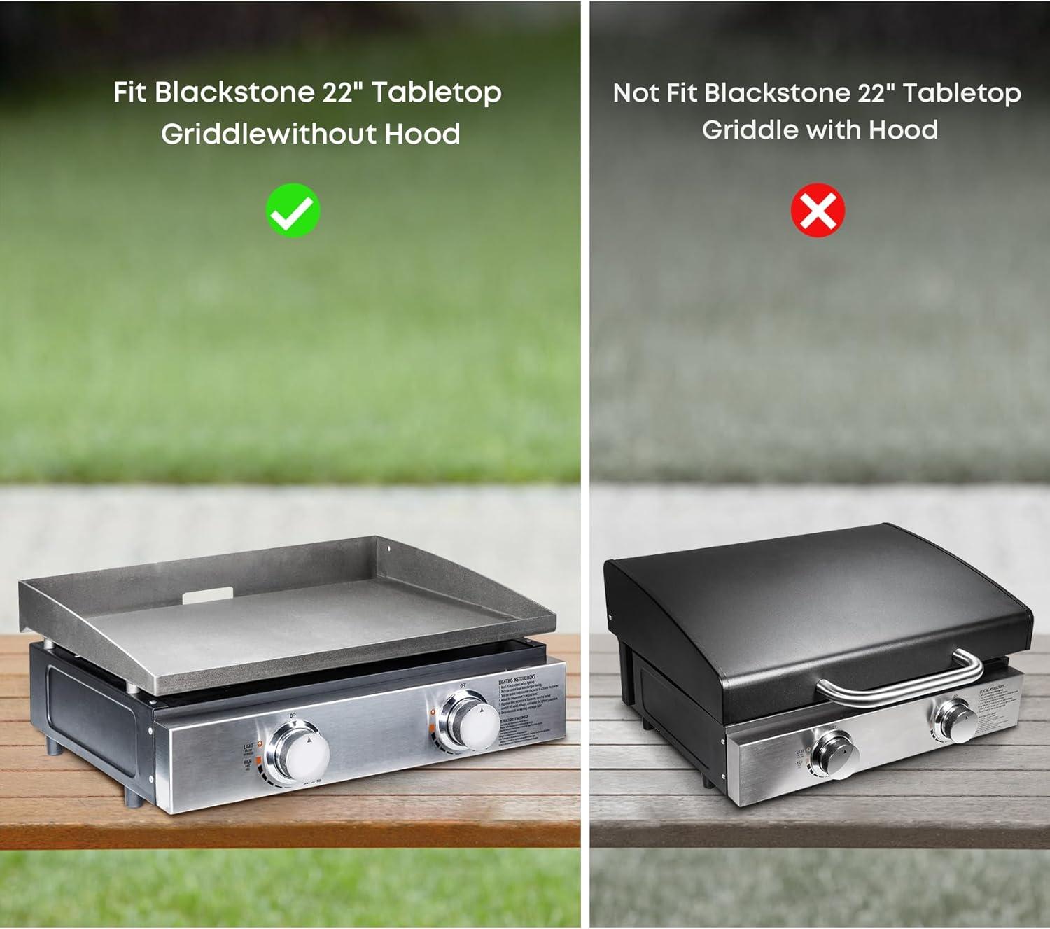 Stanbroil 36 inch Griddle Cover for Blackstone 4 Burner Grills, 600D Heavy Duty Waterproof Canvas Flat Top Gas Grill Cover for Blackstone 36″ Griddle Cooking Station(22 Inch)