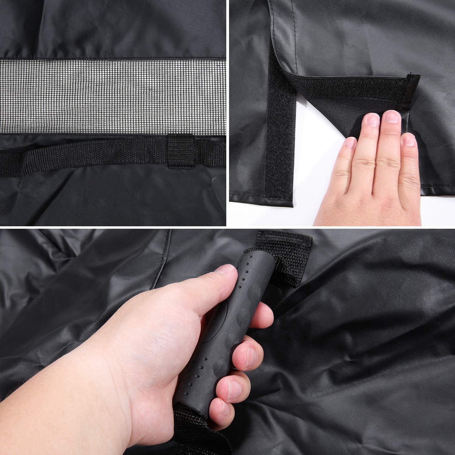 Stanbroil BBQ Grill Cover Fits Weber Genesis & Genesis II Gas Grill Models E 310, E 330, E 410, EP 310, EP 330, S 310 and S 330,Large,Black