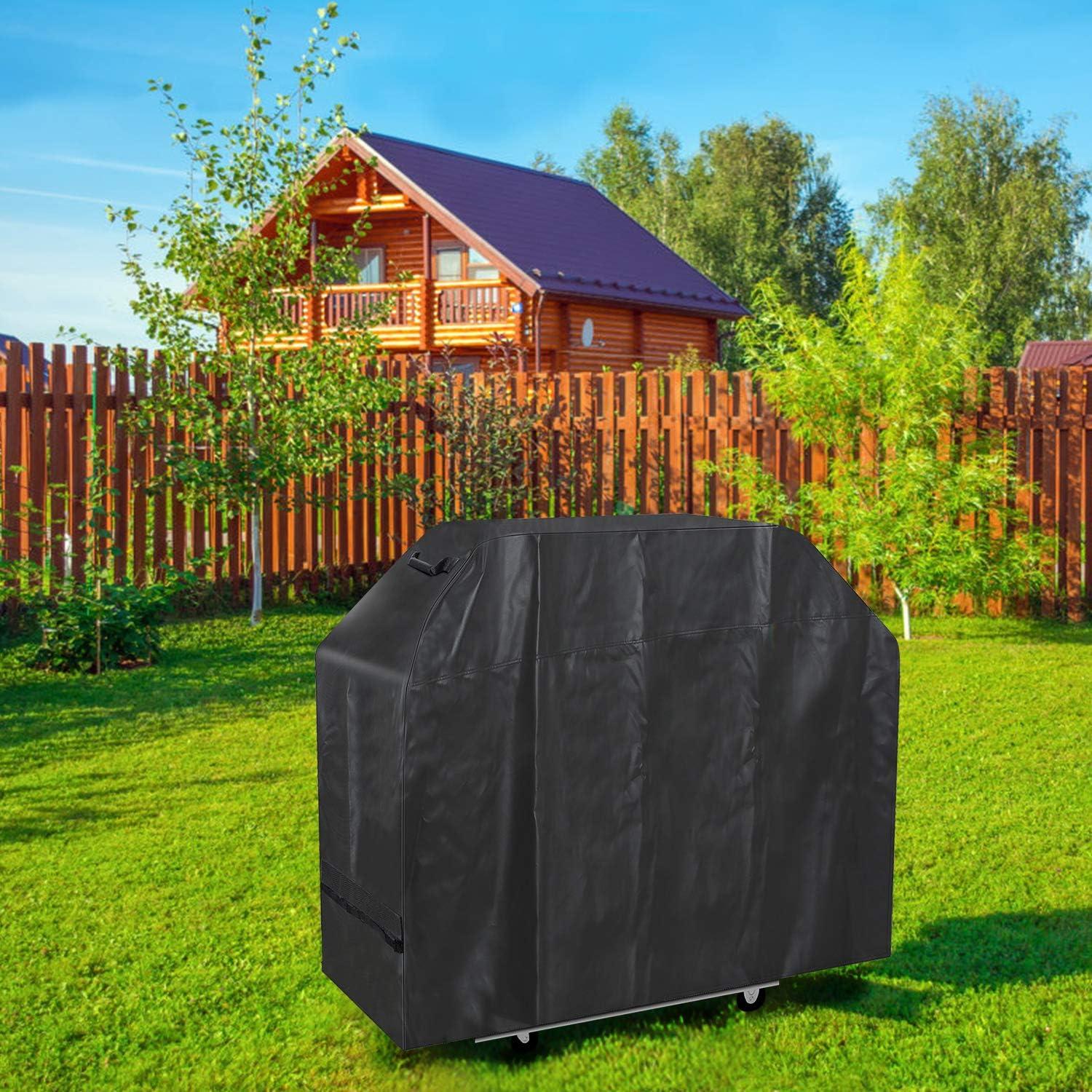 Stanbroil BBQ Grill Cover Fits Weber Genesis & Genesis II Gas Grill Models E 310, E 330, E 410, EP 310, EP 330, S 310 and S 330,Large,Black