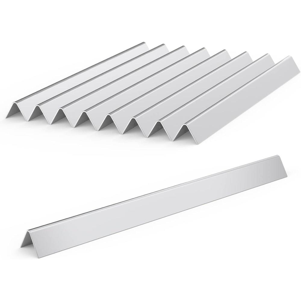 Stanbroil 18 Inch Flavorizer Bars for Weber Summit Series – Stainless Steel Hot Plate for Weber Summit E/S 420 Gas Grills – Replacement Parts – 9 PCS