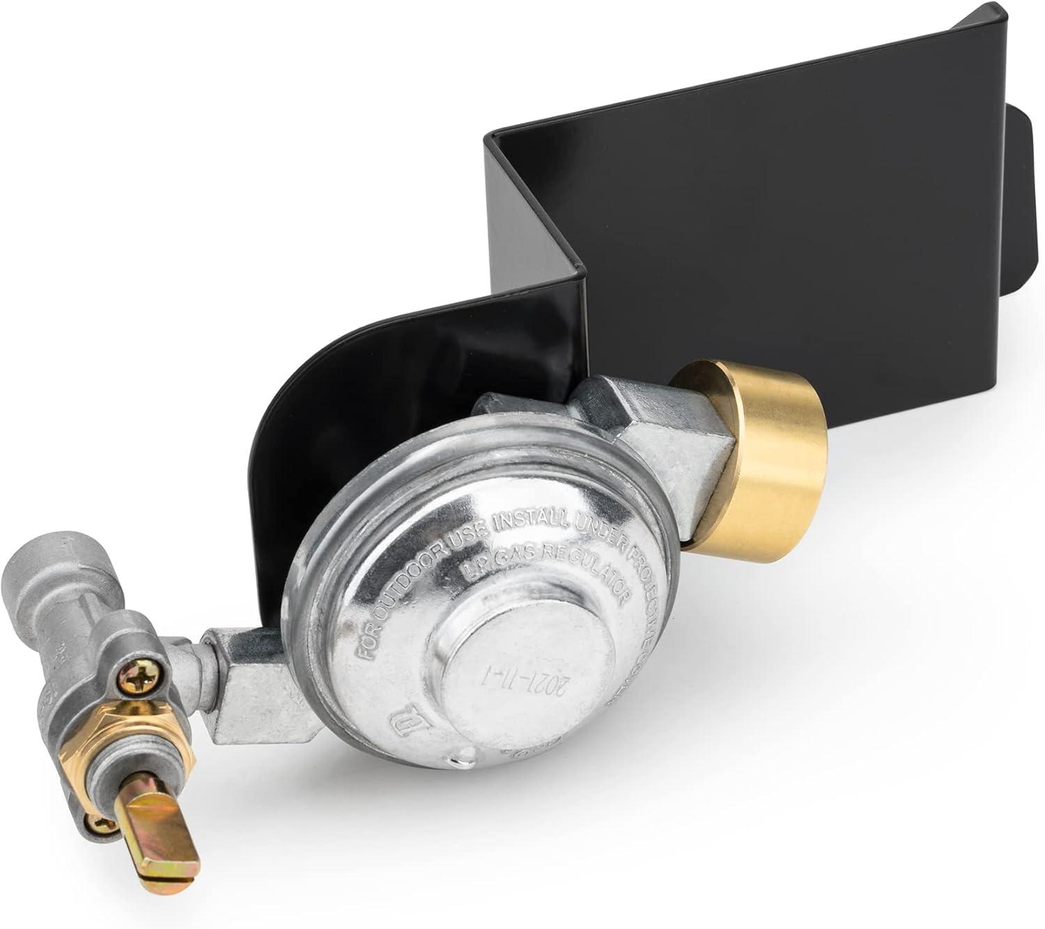 Stanbroil Gas Grill Valve Regulator for Weber Q100 and Q120 Series – Replacement Parts for Weber 80477(For Weber Q100 and Q120 series)