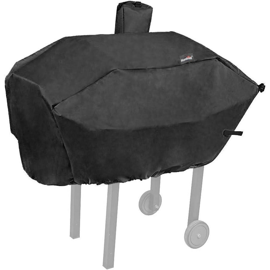 Stanbroil Grill Cover for Camp Chef DLX 24, SmokePro 24, PG24, PG24LS, PG24S, PG24SE, PG24LTD – Waterproof and Weather-Resistant Polyester, Black