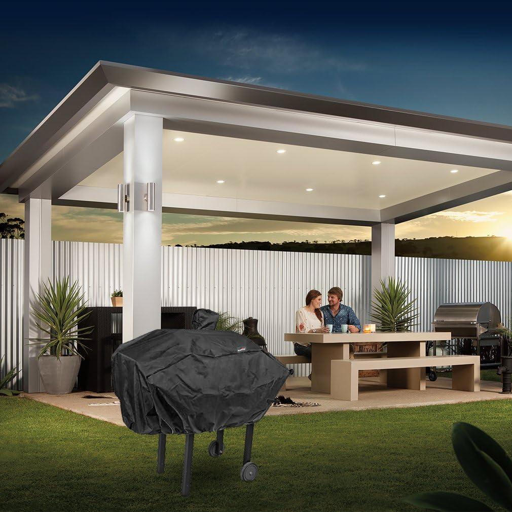Stanbroil Grill Cover for Camp Chef DLX 24, SmokePro 24, PG24, PG24LS, PG24S, PG24SE, PG24LTD – Waterproof and Weather-Resistant Polyester, Black