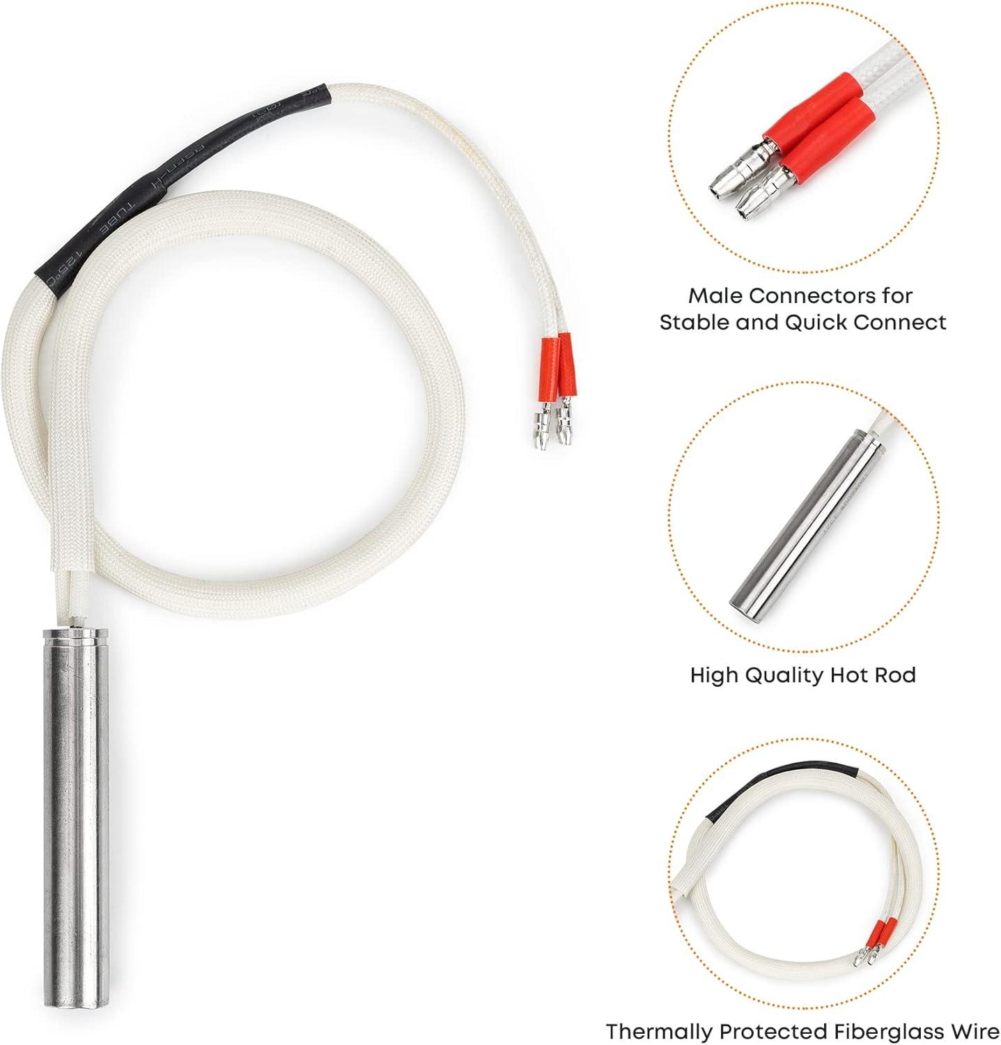Stanbroil Grill Igniter Replacement for 110V Green Mountain Daniel Boone and Jim Bowie Pellet Grill