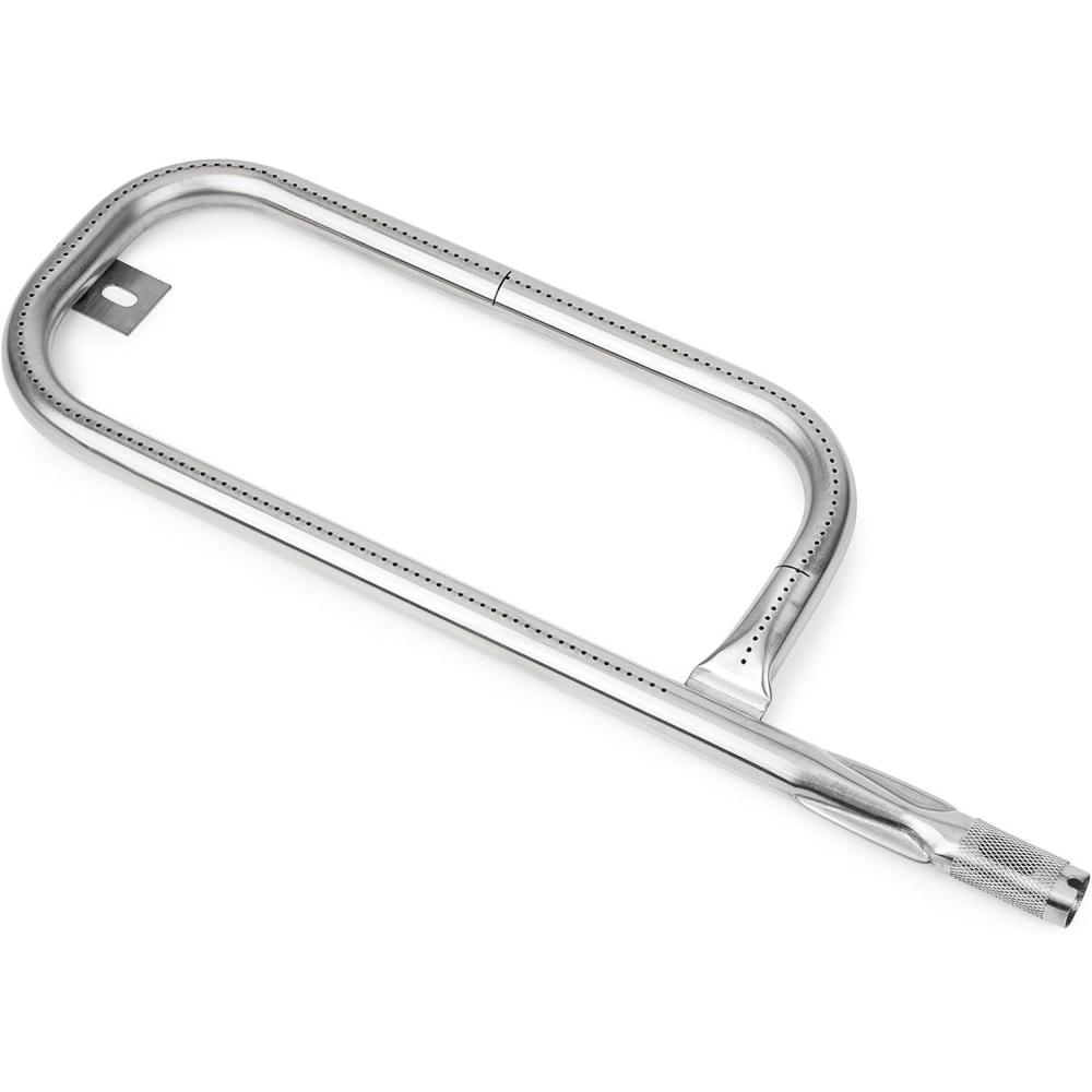 Stanbroil 17 Inch Grill Burner Tube for Weber Q1200, Q1000, Q100, Q120, Baby Q Gas Grill, 304 Stainless Steel 69957 Burner Tube for Weber 386001, 386002, 516002, 516001, 50060001, 51060001