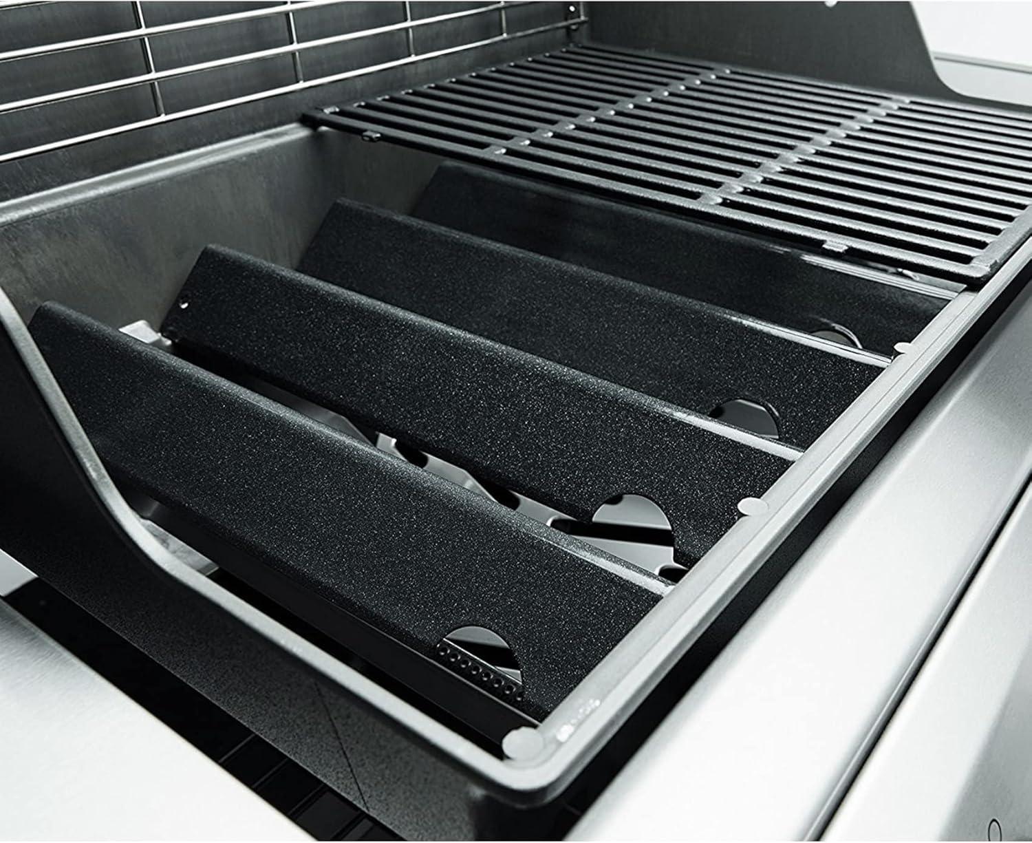 Stanbroil Flavorizer Bars for Weber Genesis II/LX 300 Series Grills, Genesis II E-310, II E-315, II E-335, II S-345, II LX 340 GS4 Grill Parts, 66795 66032 Porcelain Enameled Flavor Bars, 5 Pack(Porcelain Enameled Steel)