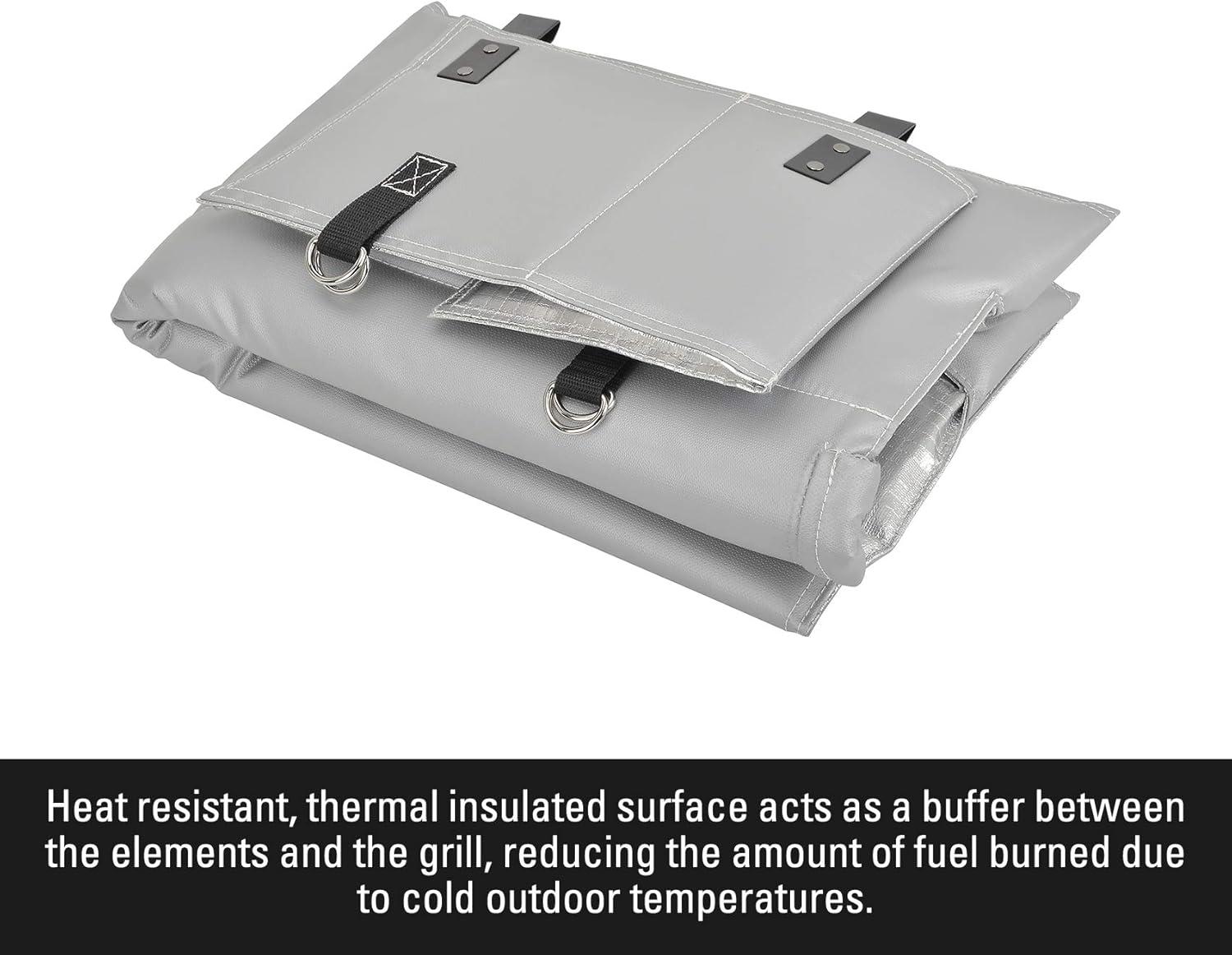 Stanbroil BBQ Grill Thermal Insulation Blanket Replacement for Traeger BAC346, Compatible with Traeger Tailgater and Junior 20 Series Models