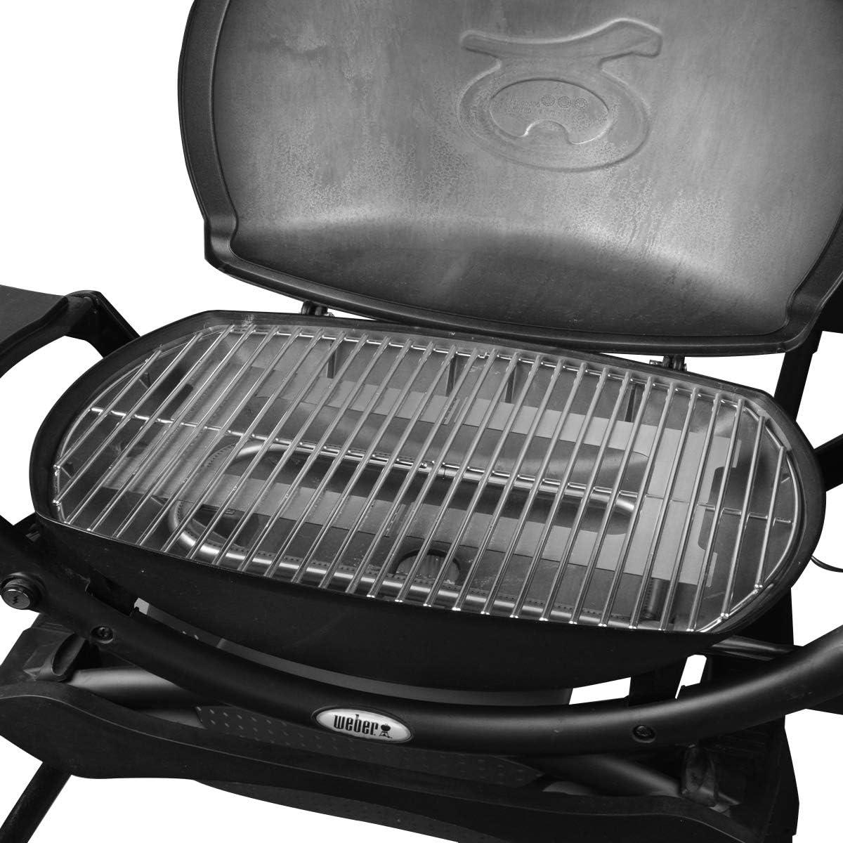 Stanbroil Solid Rod Stainless Steel Grill Cooking Grates for Weber Q300, Q320, Q3000, Q3100, Q3200 Series Gas Grill, Replacement Parts for Weber 7646(for Q200/Q2000 series)