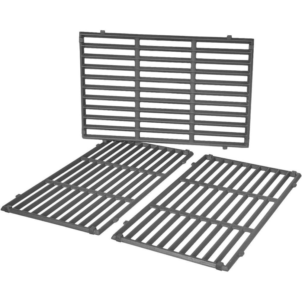 Stanbroil Cast Iron Cooking Grate for Weber Genesis II and Genesis II LX 400 Series Gas Grills – Grill Grid Grate for Genesis 2022 Genesis E-435, Genesis S-435, Genesis SPX-435, Set of 3