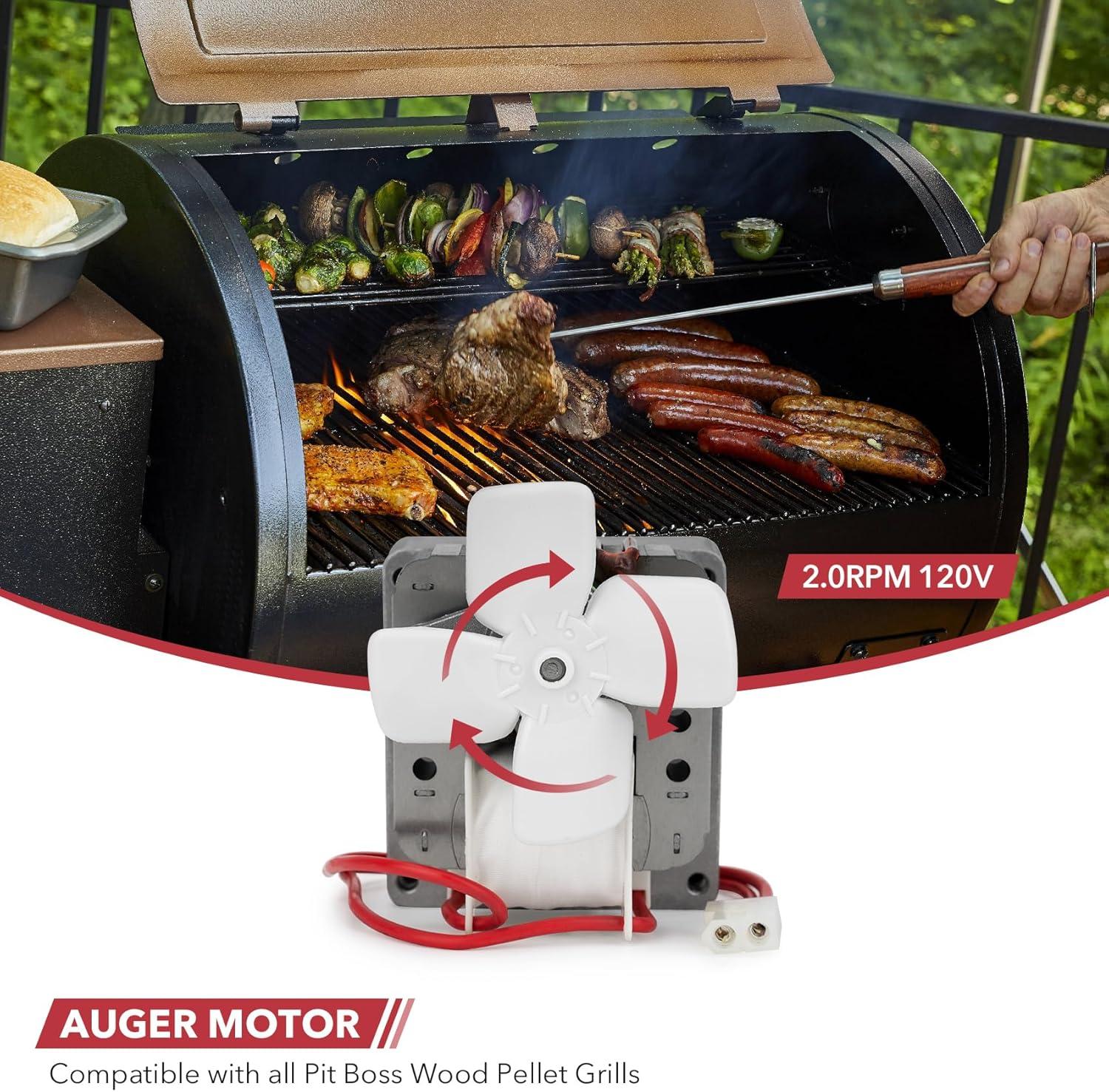 Stanbroil Auger Motor Replacement for Pit Boss Wood Pellet Grills, 2.0 RPM