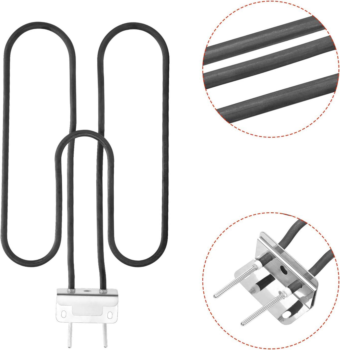 Stanbroil BBQ Grill Heating Element for Weber Q240 Q2400 Grills, Weber 55020001 Grills, Replacement Part for Weber 70127(8″ W x 15 3/4″ L)