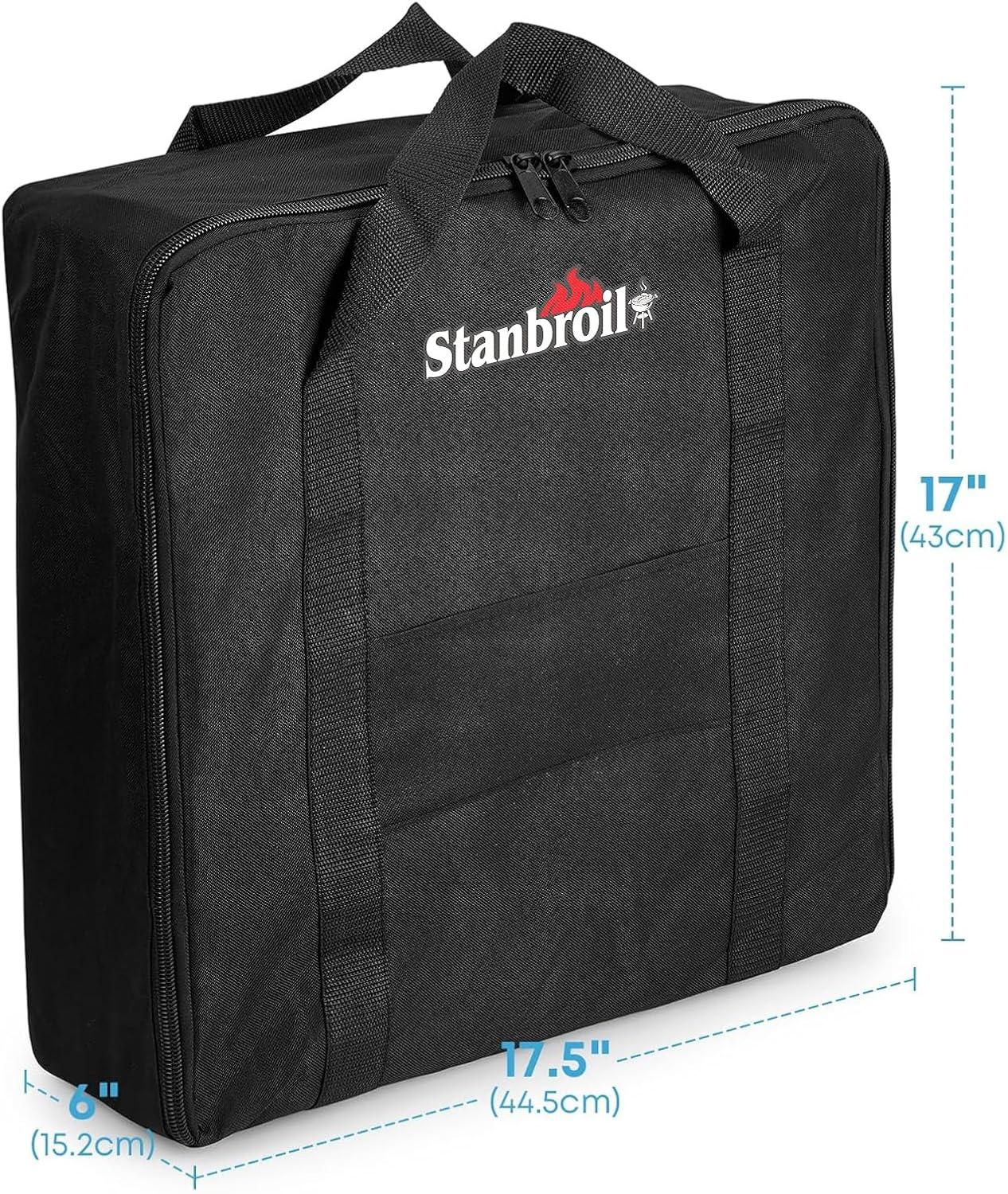 Stanbroil 36 inch Griddle Cover for Blackstone 4 Burner Grills, 600D Heavy Duty Waterproof Canvas Flat Top Gas Grill Cover for Blackstone 36″ Griddle Cooking Station(17 Inch)
