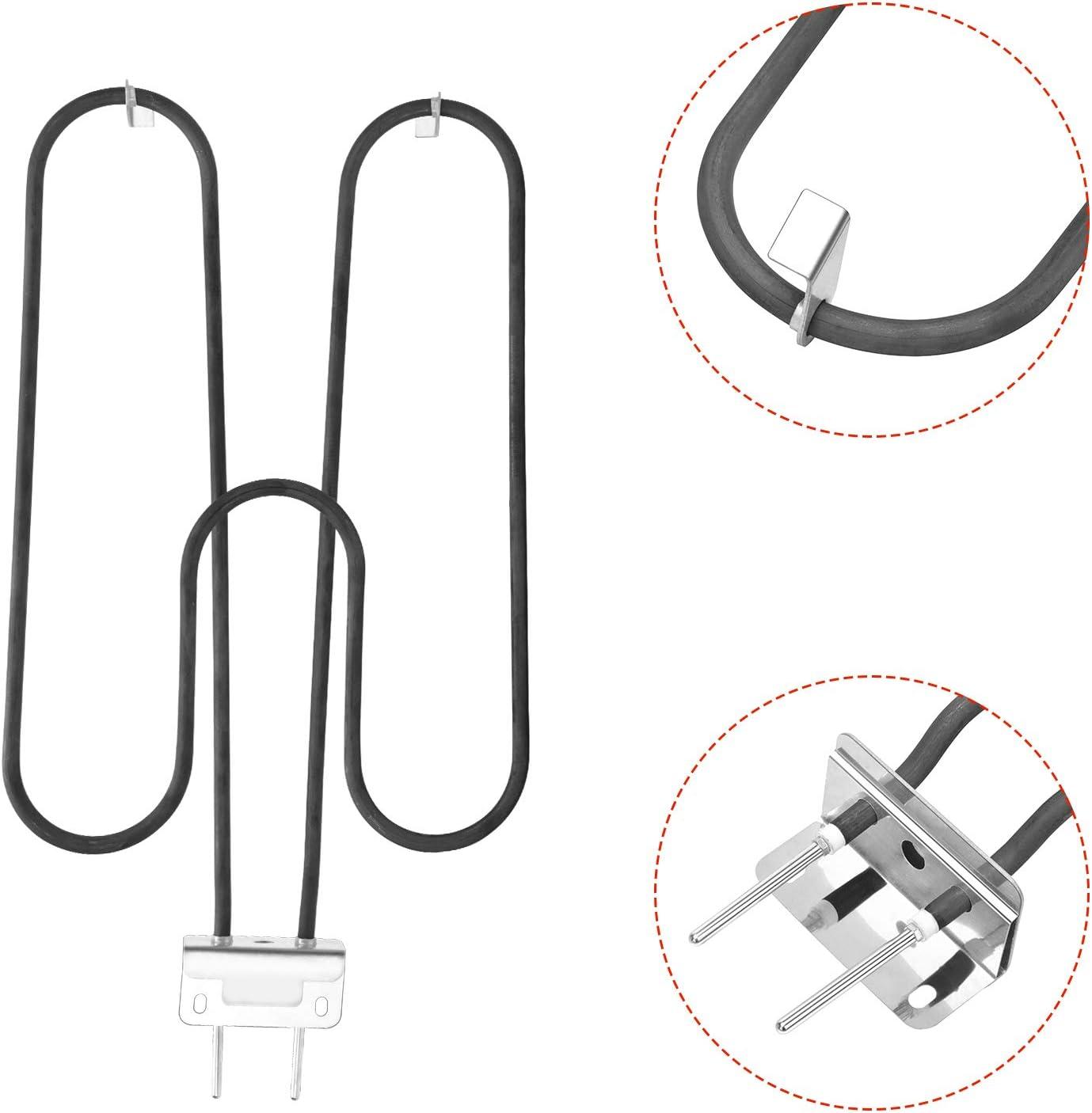 Stanbroil BBQ Grill Heating Element for Weber Q240 Q2400 Grills, Weber 55020001 Grills, Replacement Part for Weber 70127(13″ W x 19″ L)