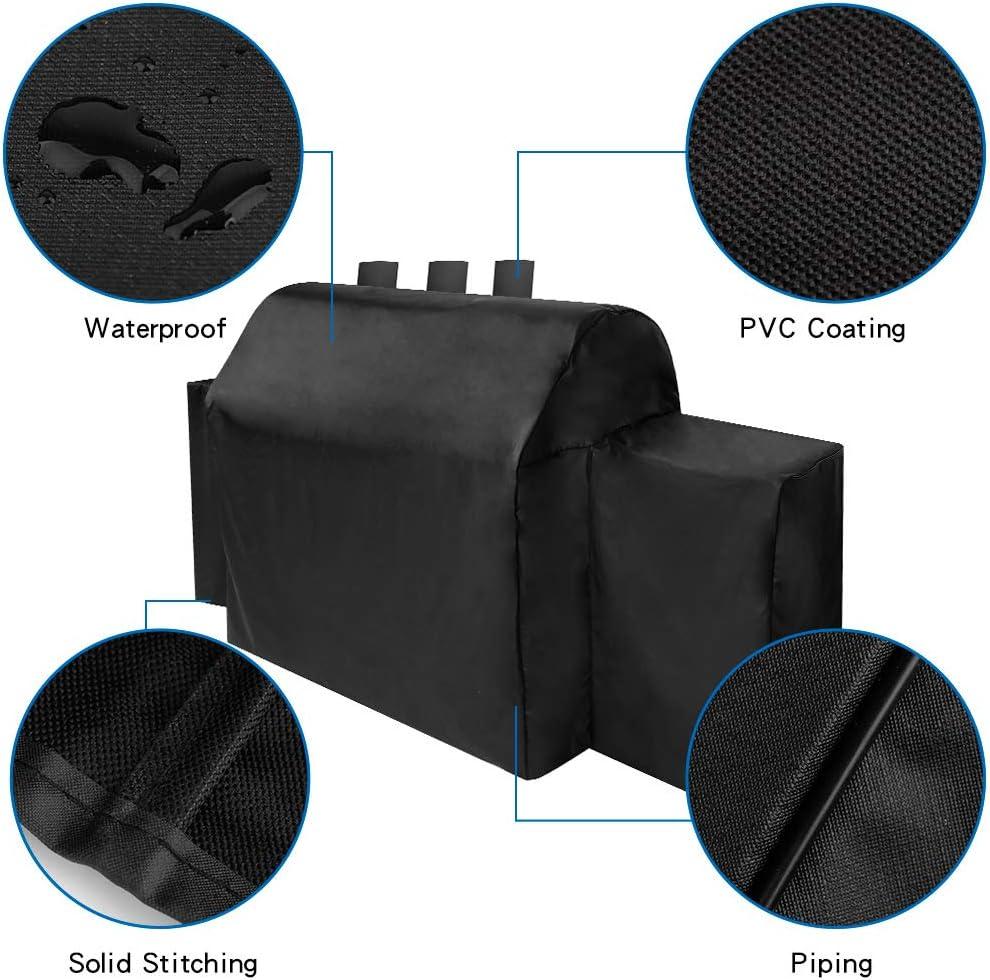 Stanbroil Grill Cover 8080 Replacement for Char-Griller Triple Play 93560 and Duo 5050 Double Play 5650 with Side Fire Box(XX-Large)