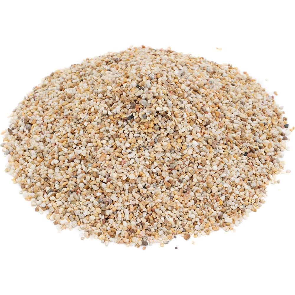 Stanbroil Silica Sand for Fire Pit Fireplace and Base Layer Decoration – 10-Pound Heatproof and Fire Proof Fire Sand for Use Under Gas Logs, Lava Rock or Fire Glass(0.08″-0.16″)