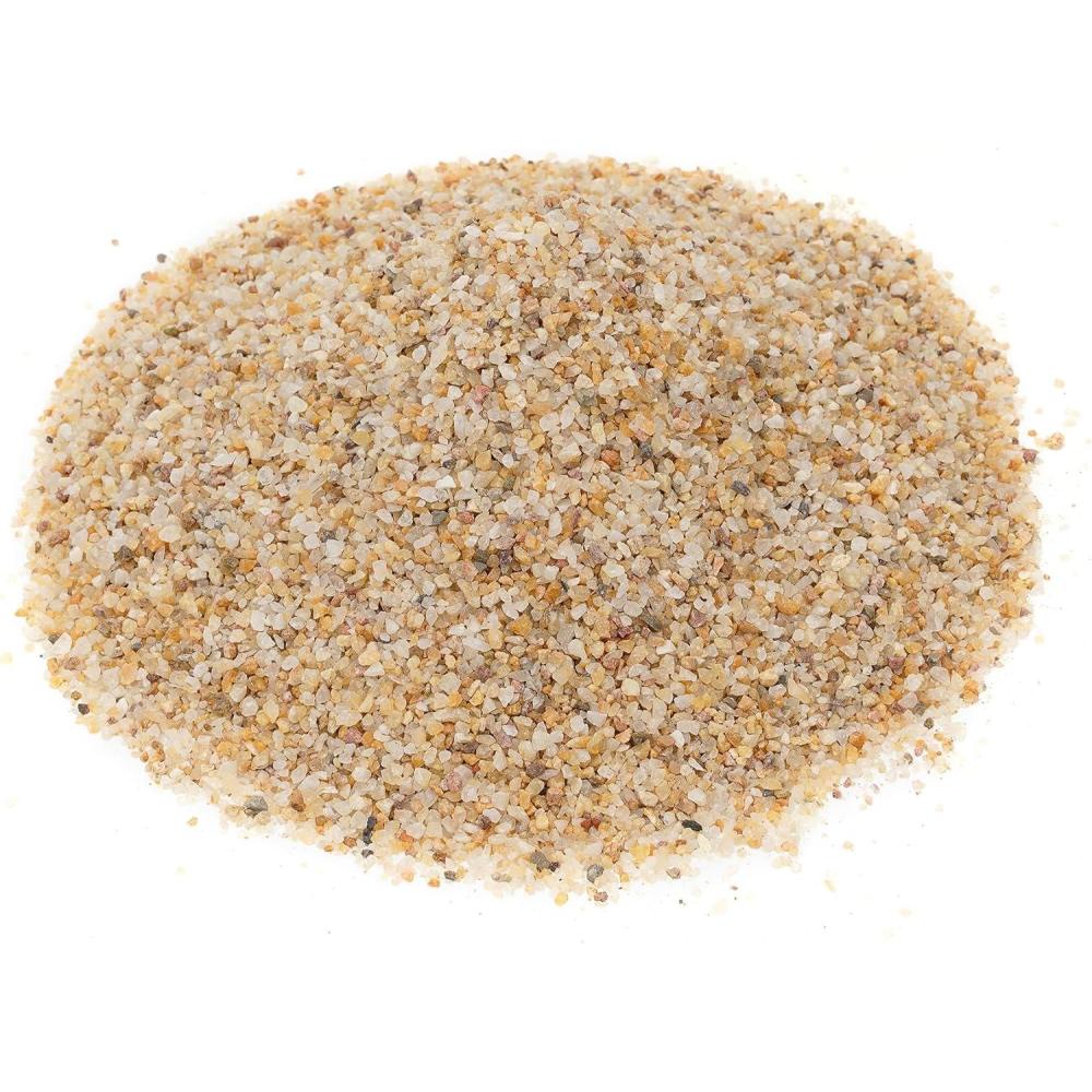 Stanbroil Silica Sand for Fire Pit Fireplace and Base Layer Decoration – 10-Pound Heatproof and Fire Proof Fire Sand for Use Under Gas Logs, Lava Rock or Fire Glass(0.03″-0.06″)