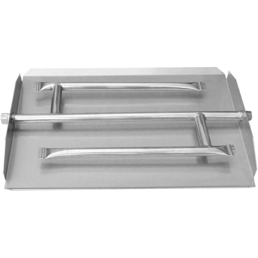 Stanbroil Stainless Steel Triple Flat Fireplace Burner Pan, 16.5 Inches(Stainless Steel)
