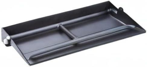 Stanbroil 26.5 Dual Fireplace Burner and Pan, Black Steel(Powder Coated Steel)