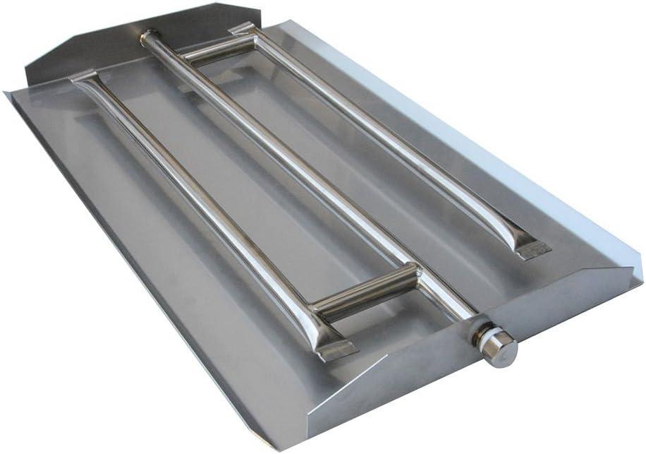 Stanbroil Stainless Steel Natural Gas Fireplace Triple Flame Pan Burner Kit, 28.5-inch(Stainless Steel)