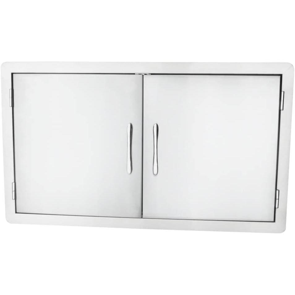 Stanbroil Outdoor Kitchen Stainless Steel Double Access Door, 36 Inches(Double Door  36 Inch)
