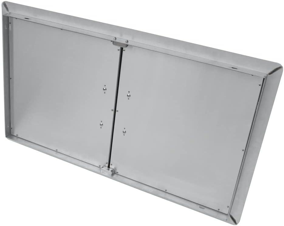 Stanbroil Outdoor Kitchen Stainless Steel Double Access Door, 36 Inches(Double Door  36 Inch)