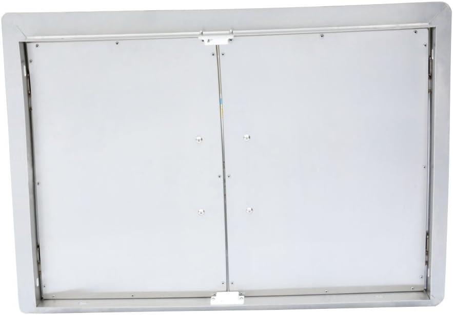Stanbroil Outdoor Kitchen Stainless Steel Double Access Door, 36 Inches(Double Door  30 Inch)